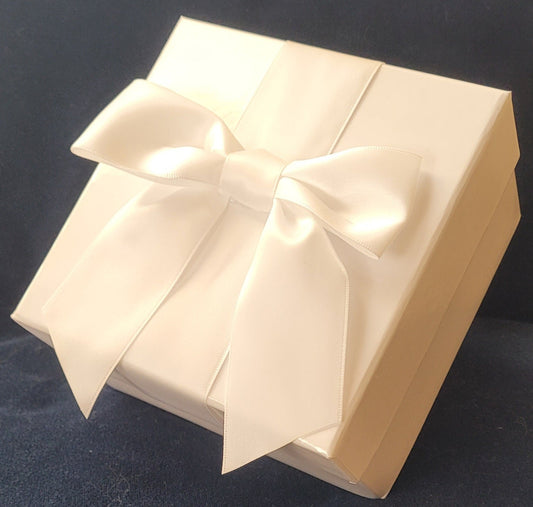 SET of TWO Elegant White Release Boxes with One Dozen Painted Lady Butterflies per Box ~ Please read IMPORTANT INFO BELOW before placing an order.